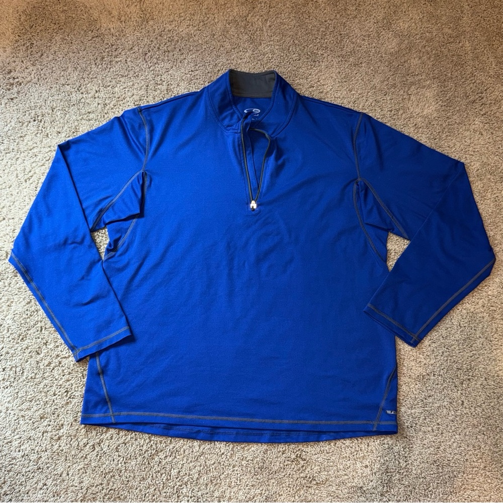 C9 by Champion Men's Blue Quarter-Zip Pullover